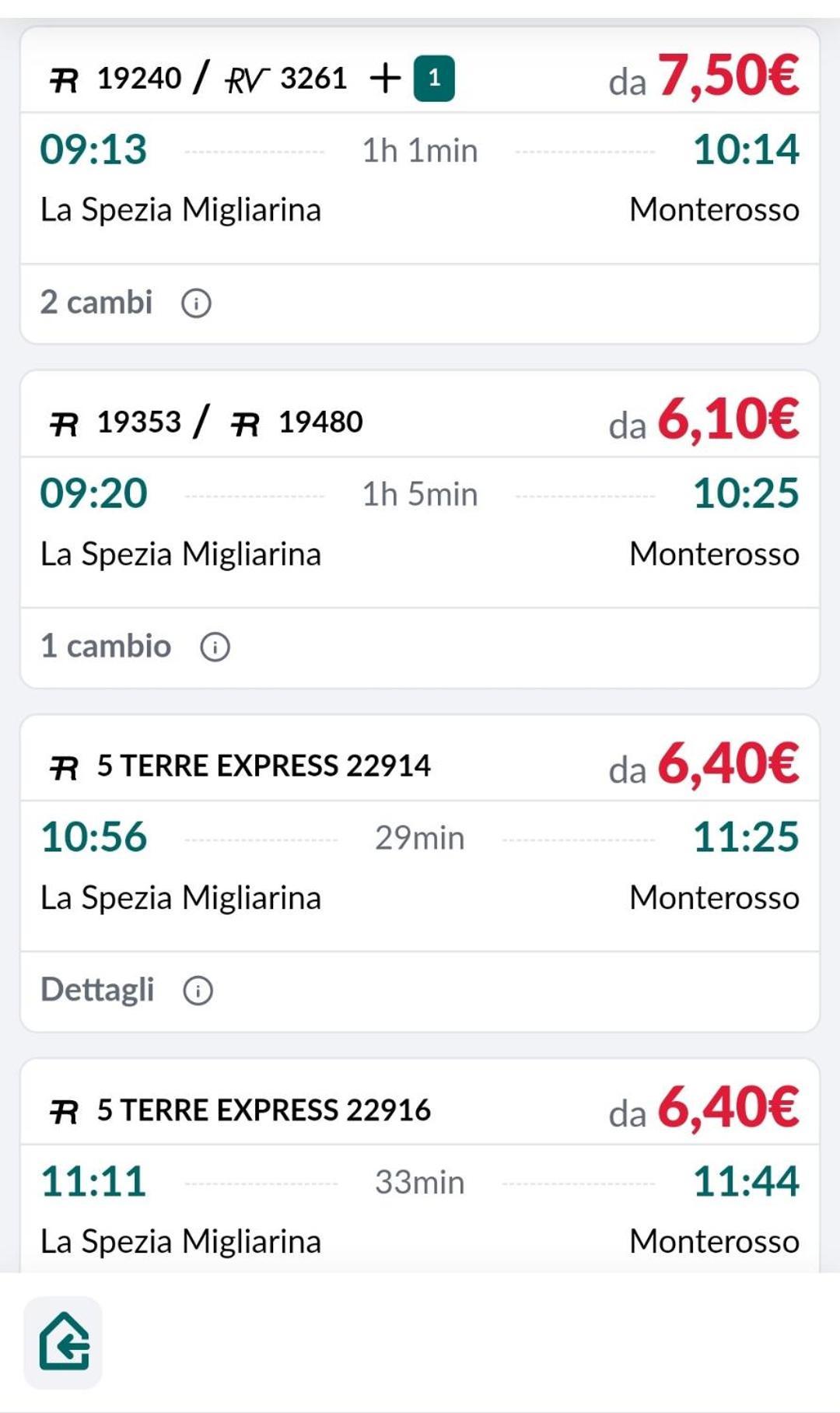 Apartament 5 Terre Express Migliarina La Spezia Zewnętrze zdjęcie